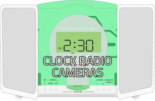 clock radio cameras image