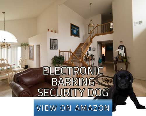 electronic barking security dog