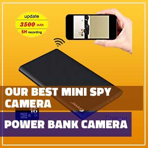 min spy camera wireless live feed