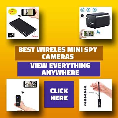 wireless mini spy cameras