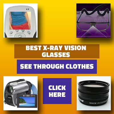 x ray sunglasses see through clothes